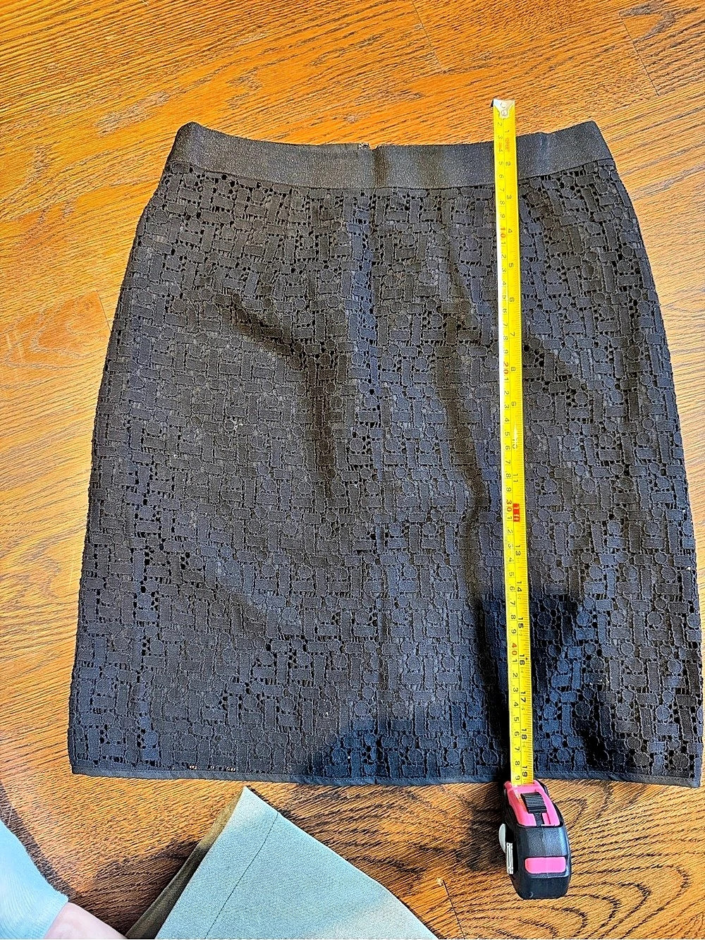 Amanda + Chelsea Textured Mini Skirt Black Size 0